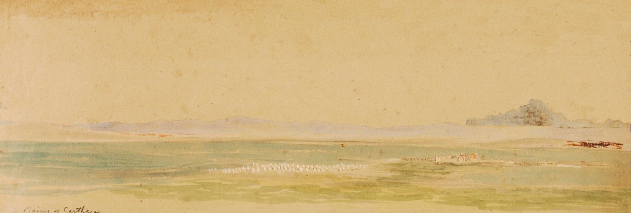 कार्थेज के मैदान, 1854। द्वारा माइनर किलबोर्न केलॉग