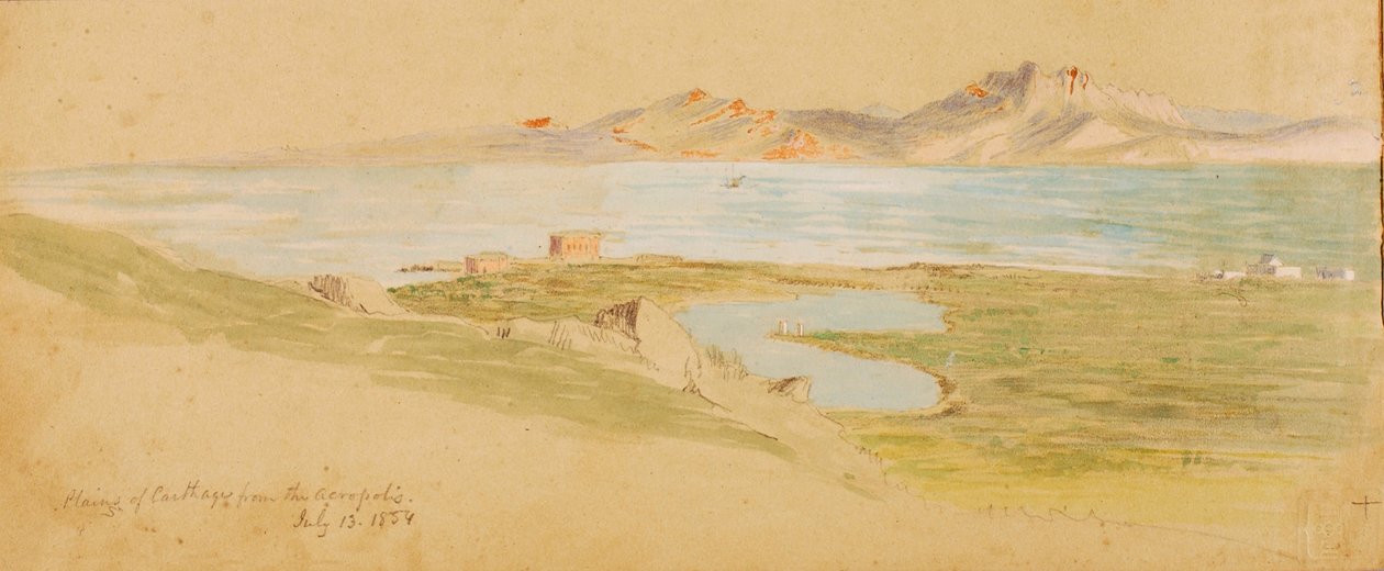 कार्थेज के मैदान, 1854। द्वारा माइनर किलबोर्न केलॉग