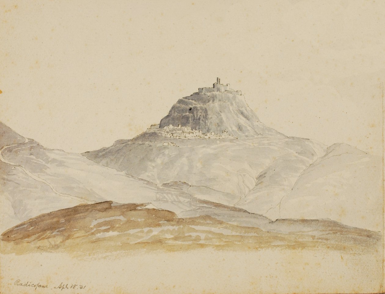 रेडिकोफेन, 1841। द्वारा माइनर किलबोर्न केलॉग