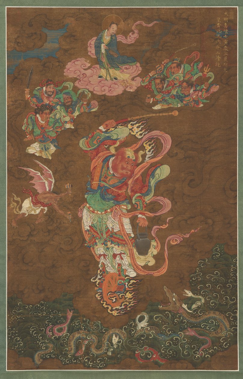 मार्शल वांग, 1542 द्वारा मिंग राजवंश चीनी स्कूल