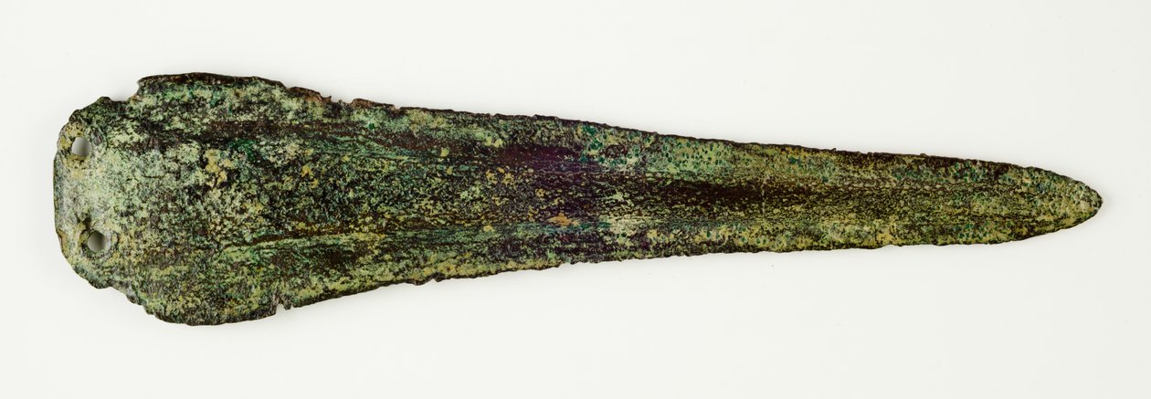 डैगर ब्लेड, 2000-1400 BCE (कांस्य कास्ट) द्वारा Minoan