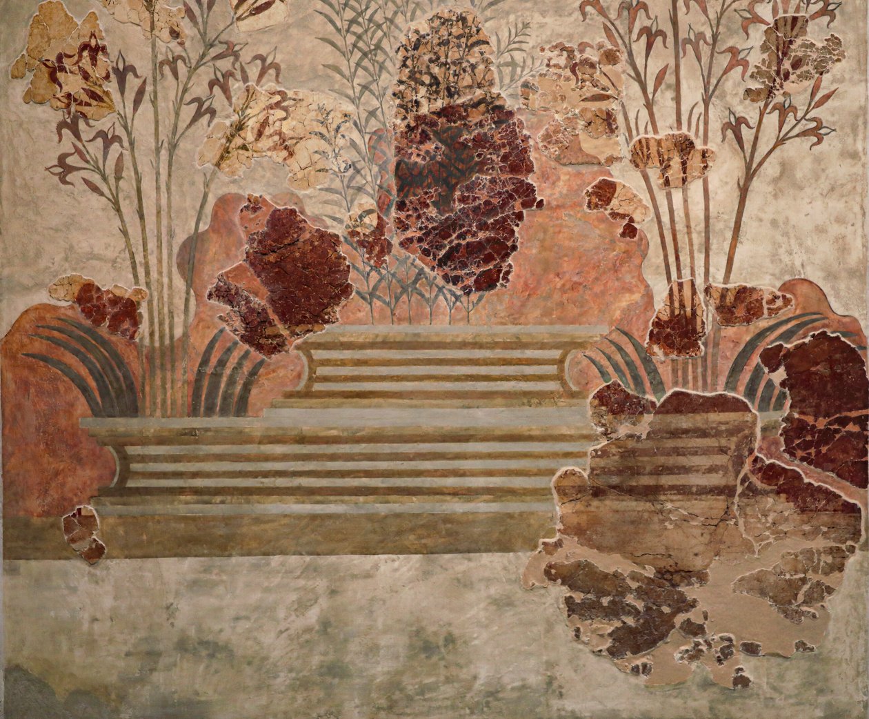 "लिली फ्रेस्को" का पैनल द्वारा Minoan