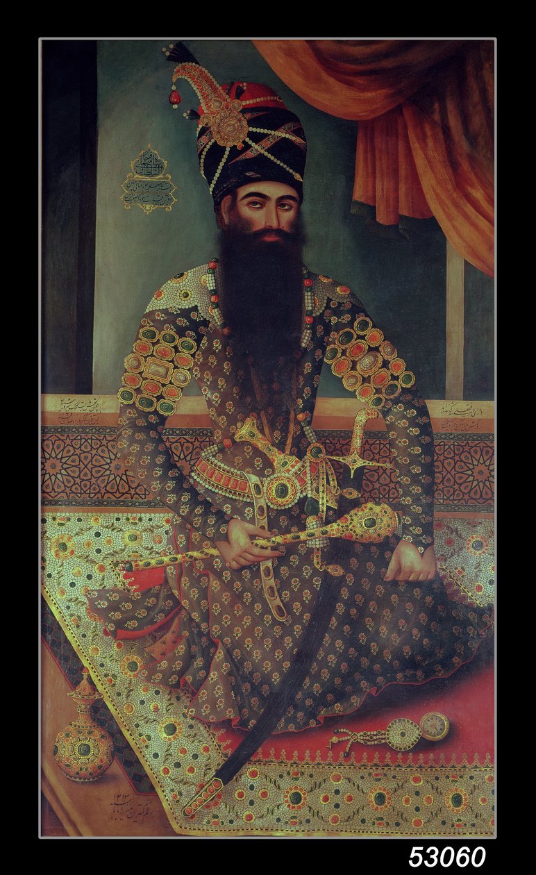 फत &39;अली शाह (1771-1834), फारस के राजा द्वारा मिर्जा बाबा