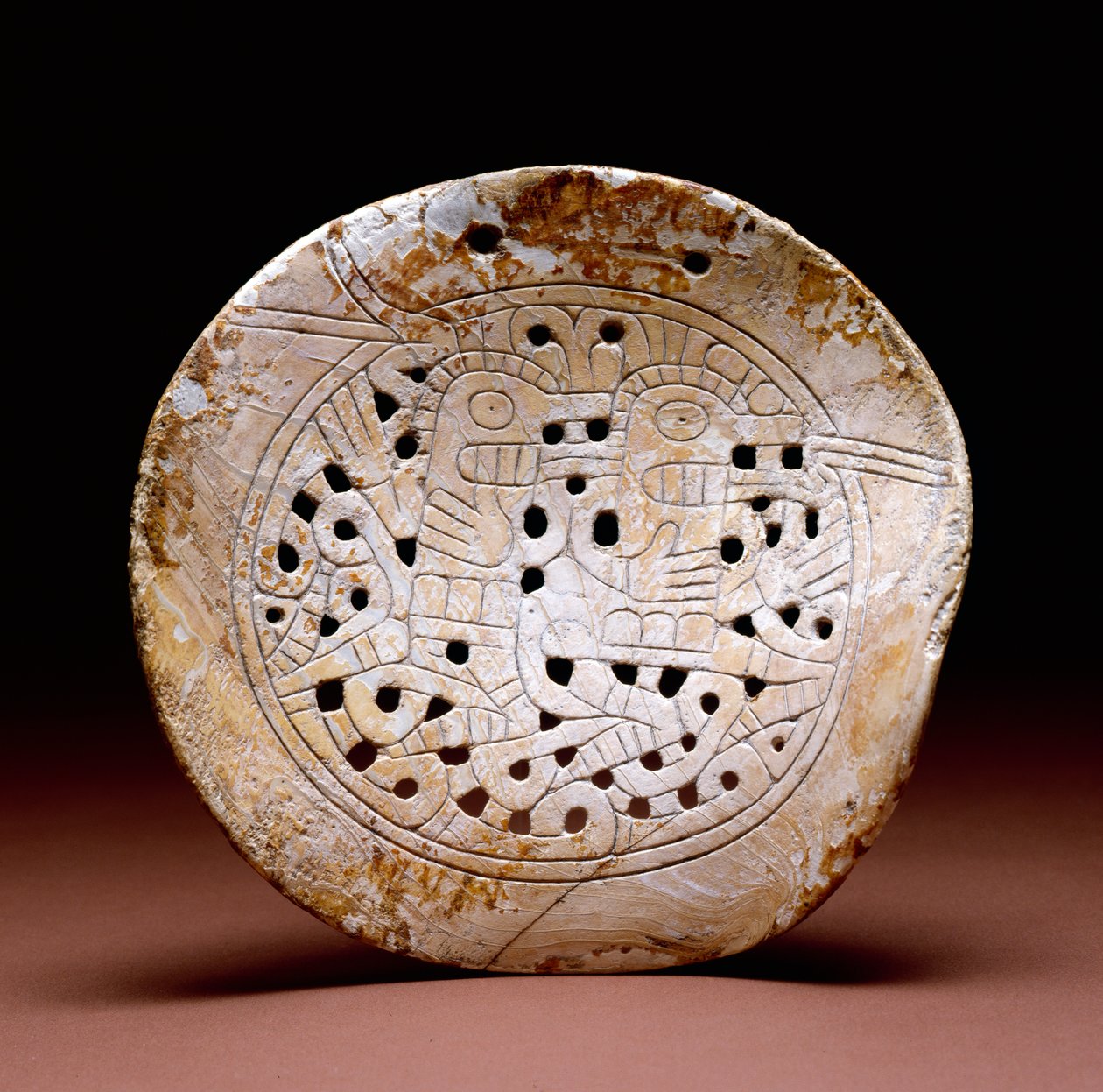 शेल जॉर्जेट, डलास चरण, 1300-1500 (समुद्री शेल) द्वारा मिसिसिपी संस्कृति