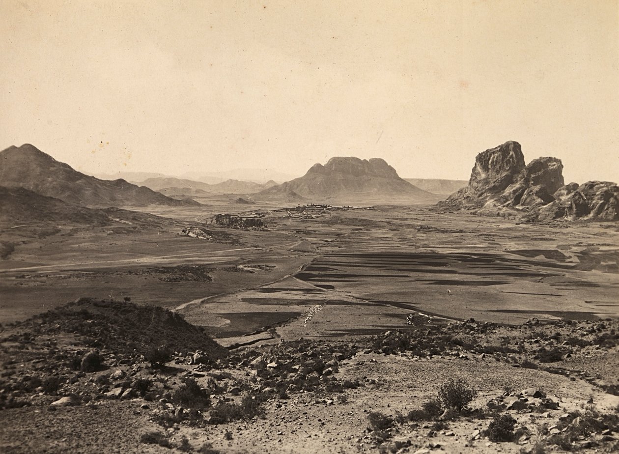 फासीवादी युग में 'बिल्डिंग ए एम्पायर': सेनाफे घाटी, 09/05/1936 (बी/डब्ल्यू फोटो) द्वारा मोडेस्टिनो बाल्डिनेटी