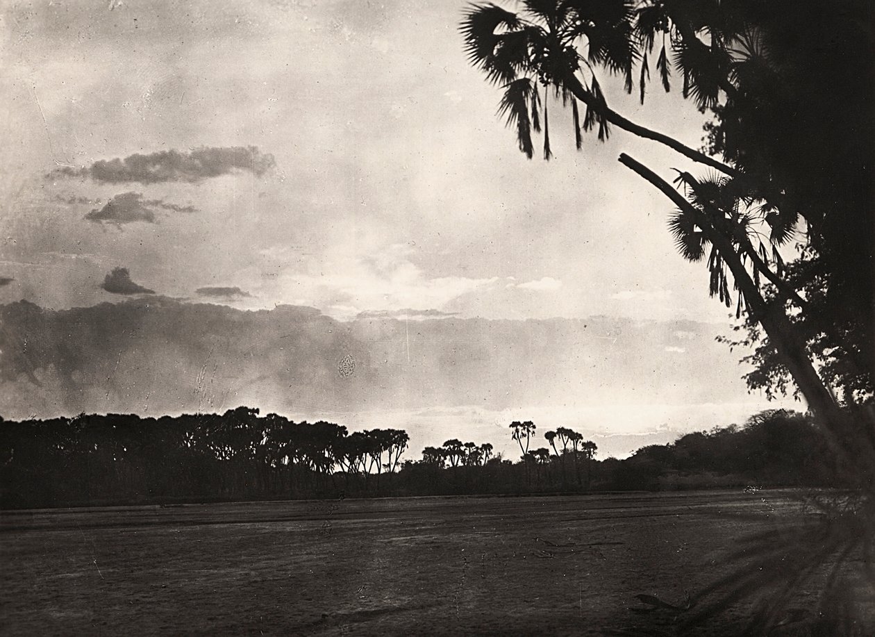 फासिस्ट युग में 'बिल्डिंग ए एम्पायर': गास्क पर सूर्यास्त, 09/05/1936 (बी/डब्ल्यू फोटो) द्वारा मोडेस्टिनो बाल्डिनेटी
