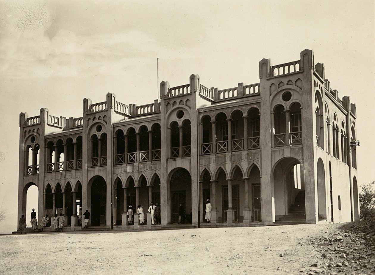 फासीवादी युग में 'बिल्डिंग ए एम्पायर': एगोरडैट का पुलिस स्टेशन, 09/05/1936 (बी/डब्ल्यू फोटो) द्वारा मोडेस्टिनो बाल्डिनेटी