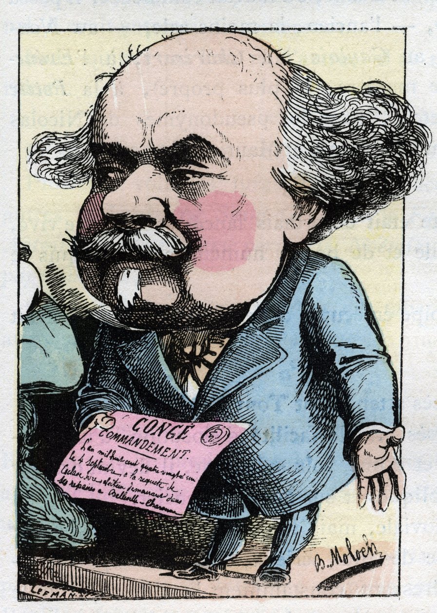 एंटनी, टोनी रेविलॉन, फ्रांसीसी लेखक और राजनीतिज्ञ (1831-1898) द्वारा रथ