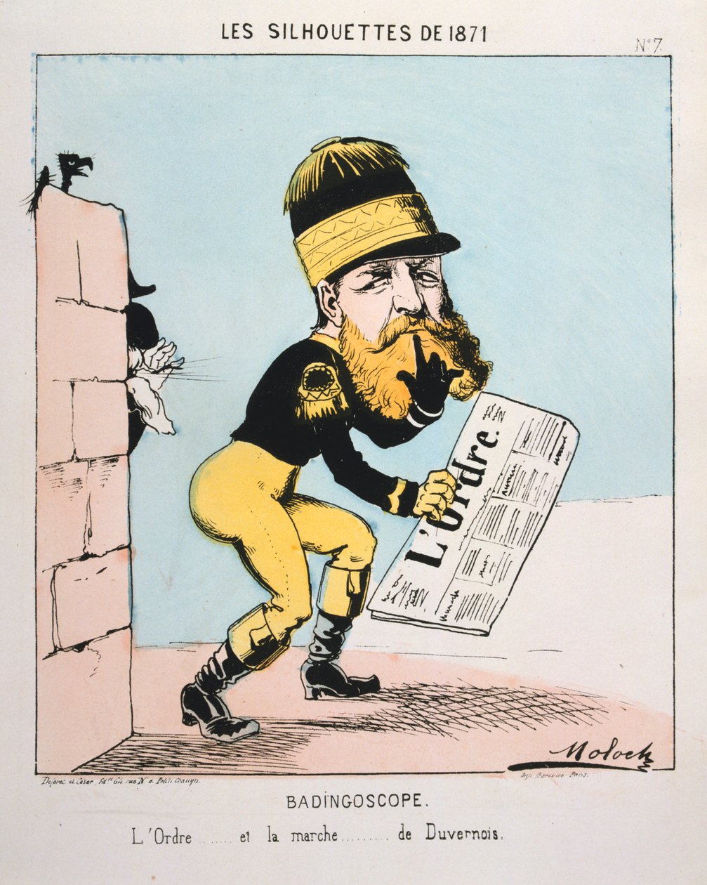 बेडिंगोस्कोप, 1871 द्वारा रथ