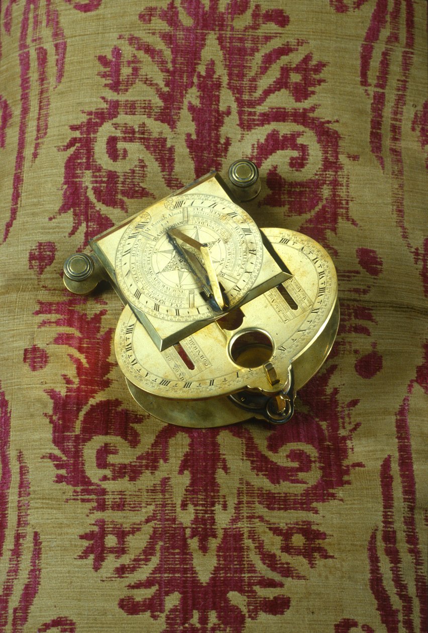 इंक्लाइनिंग एनाल्मेटिक सनियल, c.1750 (पीतल) द्वारा मोर्दकै सेमाह अबोआब