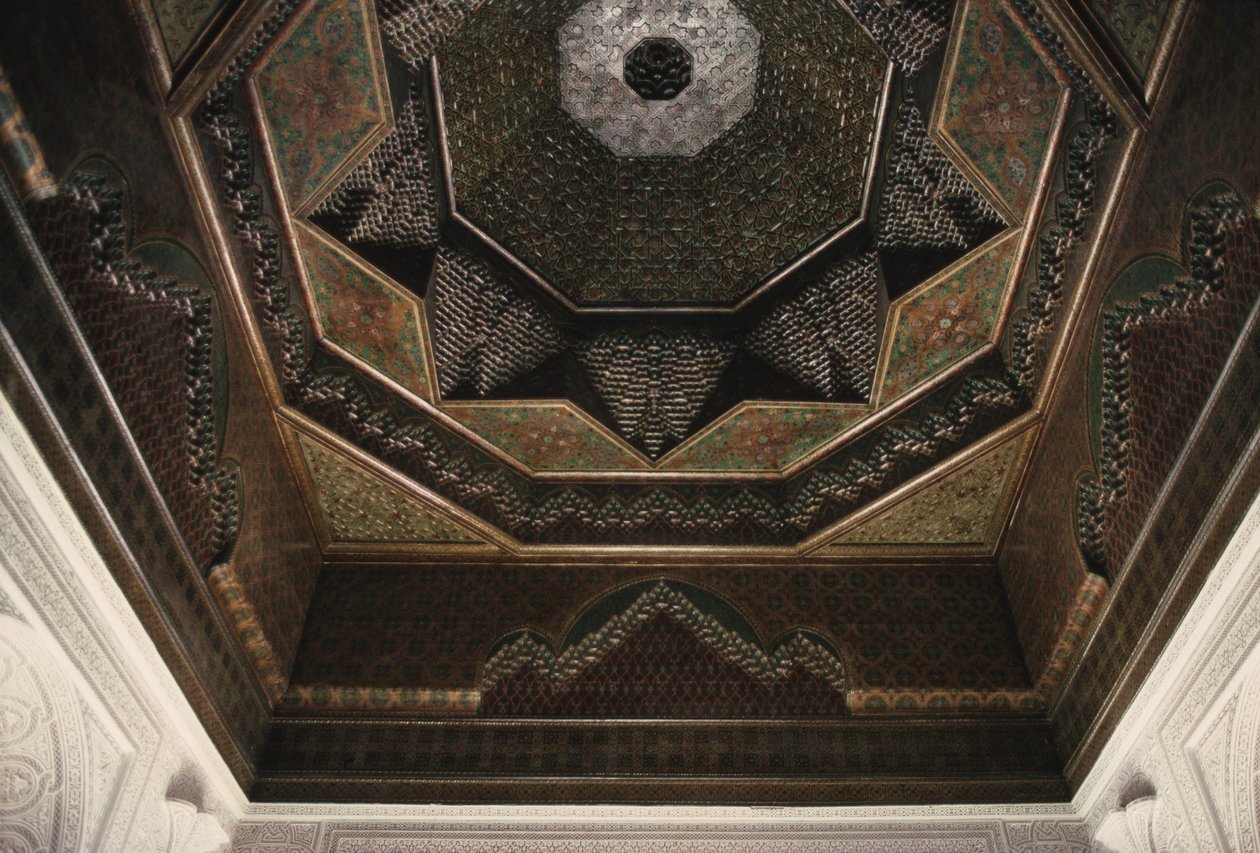 Thamiel glaoui का कसाब, छत का विस्तार (सिरेमिक) द्वारा मोरक्कन स्कूल