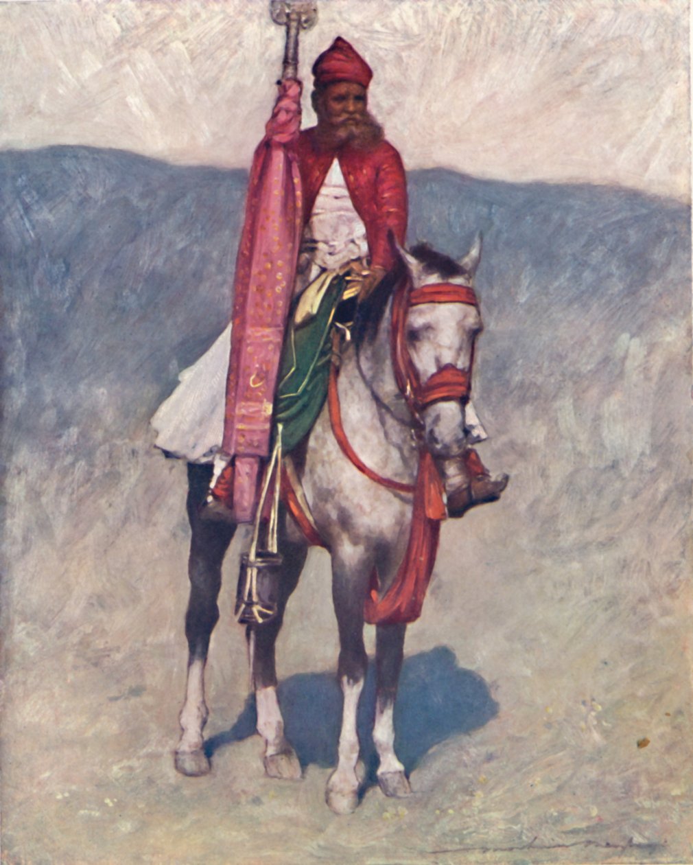 ए जयपुर हॉर्समैन, 1903 द्वारा मोर्टिमर लुडिंगटन मेनपेस