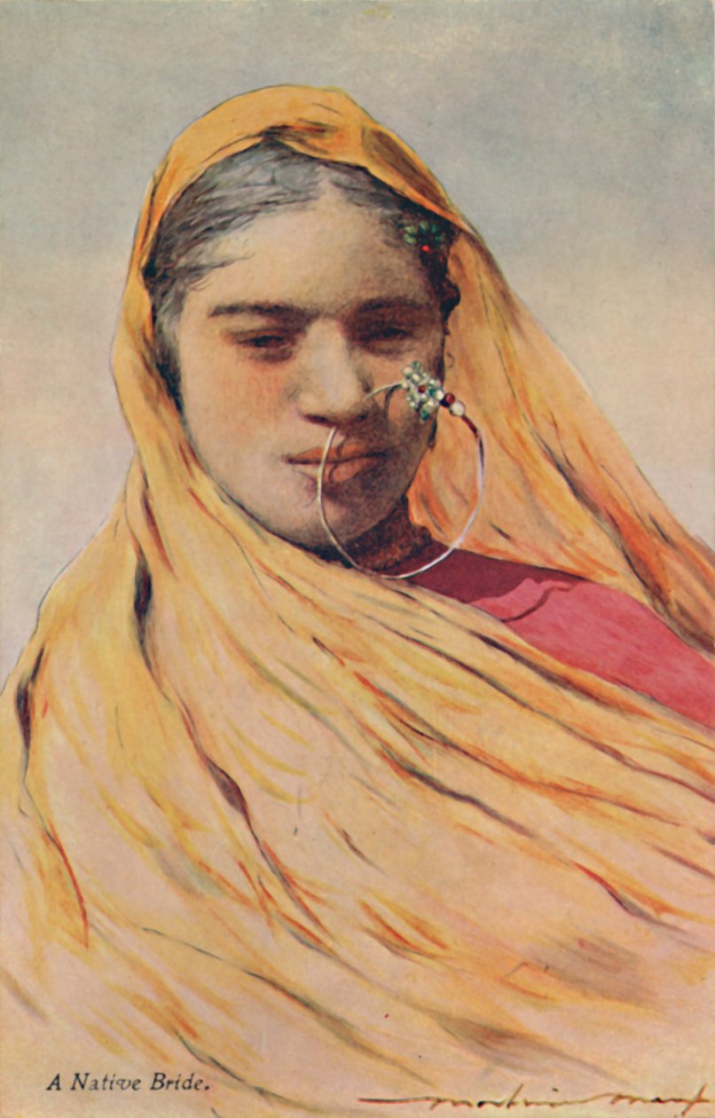ए नेटिव ब्राइड, c1920s। द्वारा मोर्टिमर लुडिंगटन मेनपेस