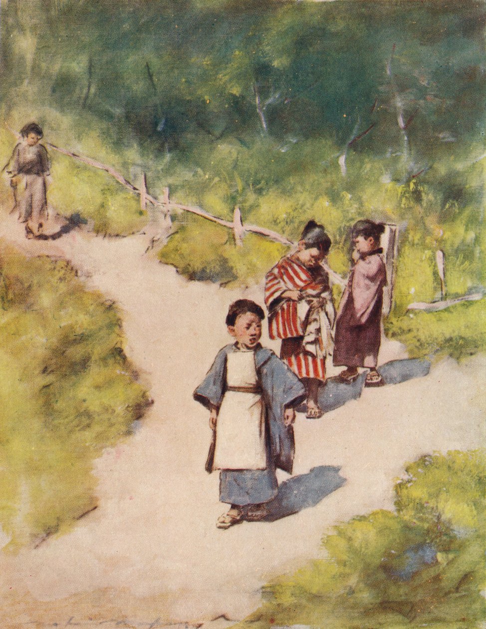 ए सनी स्ट्रो, c1887, 1901 द्वारा मोर्टिमर लुडिंगटन मेनपेस