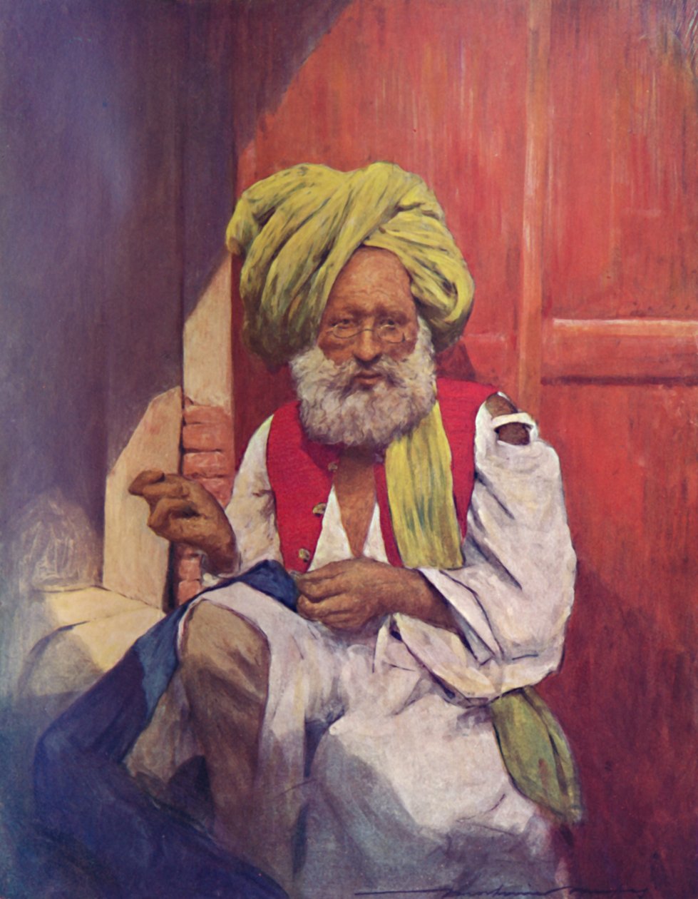 एक दर्जी, 1903 द्वारा मोर्टिमर लुडिंगटन मेनपेस