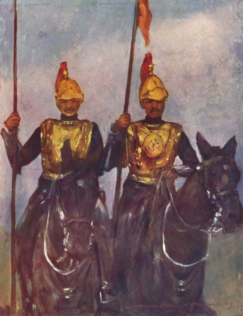 महामहिम डोगरा सोवर कश्मीर के अंगरक्षक, 1903 द्वारा मोर्टिमर लुडिंगटन मेनपेस