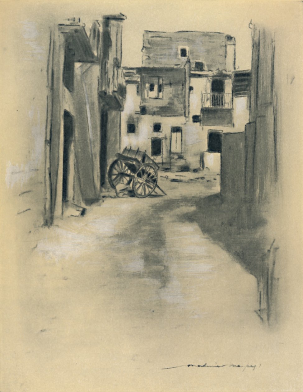 सुनसान मकान, 1903 द्वारा मोर्टिमर लुडिंगटन मेनपेस