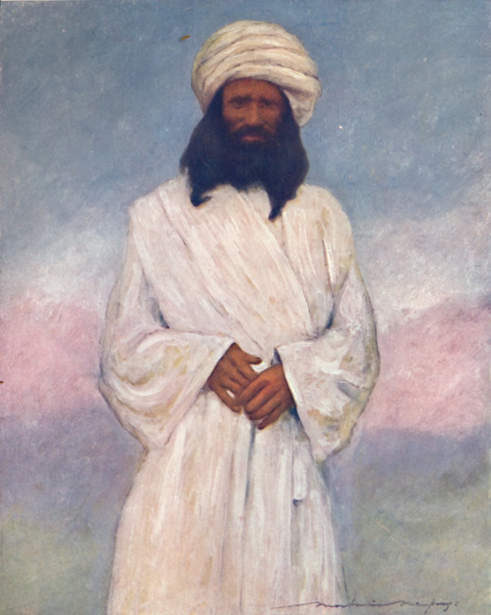 पहाड़ियों से, बलूचिस्तान, 1903 द्वारा मोर्टिमर लुडिंगटन मेनपेस