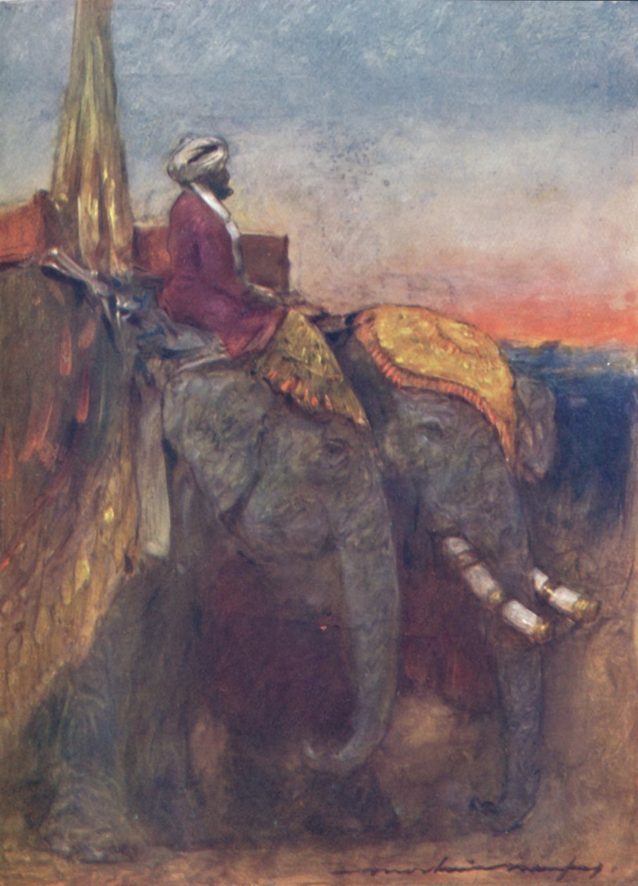 जयपुर हाथी, 1903 द्वारा मोर्टिमर लुडिंगटन मेनपेस