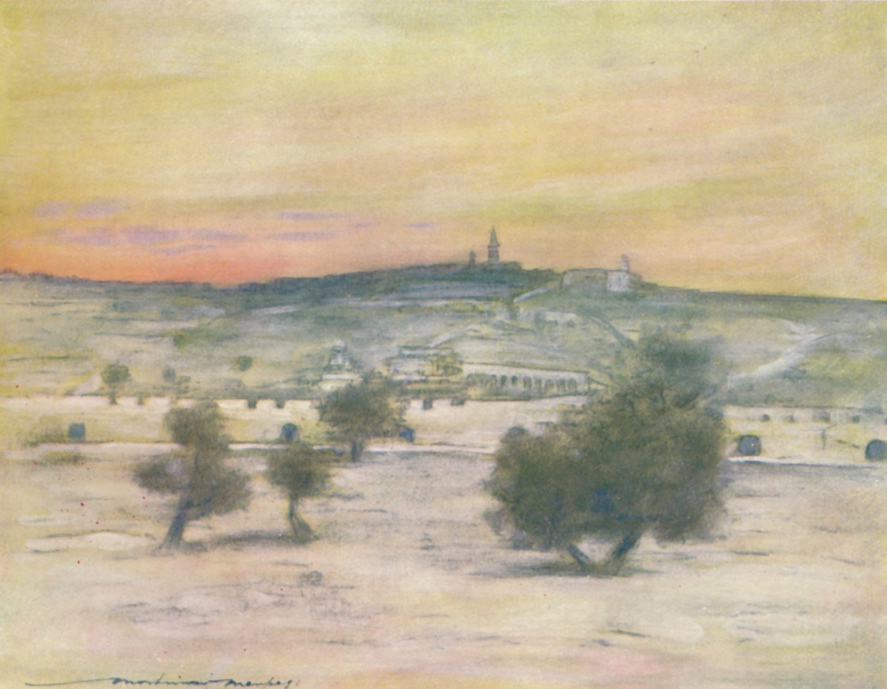 जेरूसलम, 1903 द्वारा मोर्टिमर लुडिंगटन मेनपेस