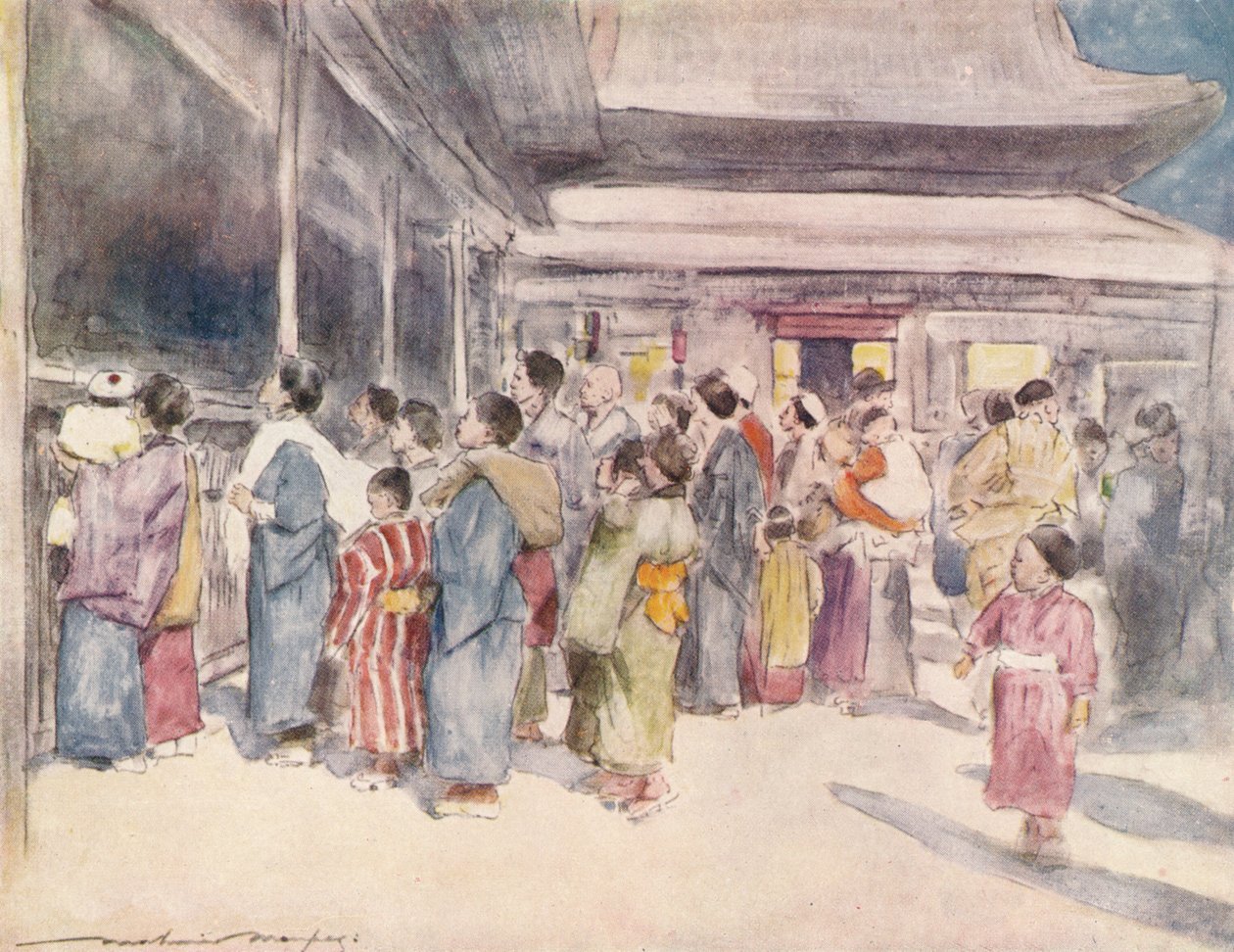 लुकर्स-ऑन, c1887, 1901 द्वारा मोर्टिमर लुडिंगटन मेनपेस