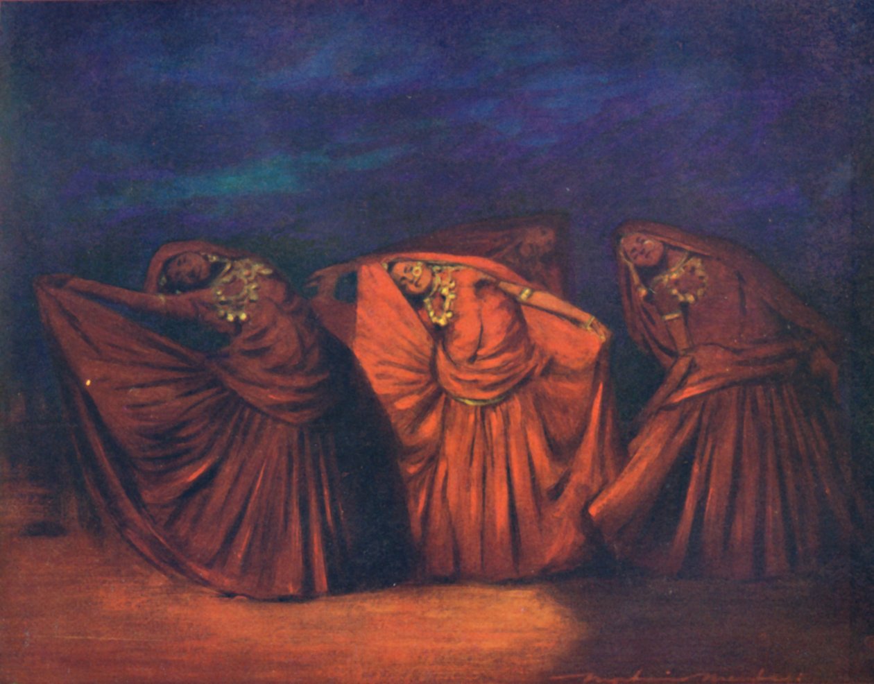 'नॉट गर्ल्स', 1903 द्वारा मोर्टिमर लुडिंगटन मेनपेस