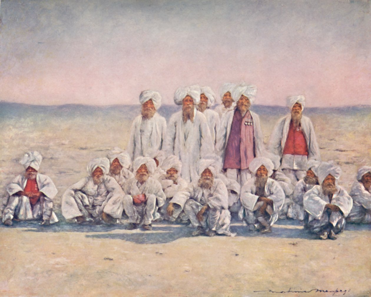 दरबार दिवस पर, 1903 द्वारा मोर्टिमर लुडिंगटन मेनपेस