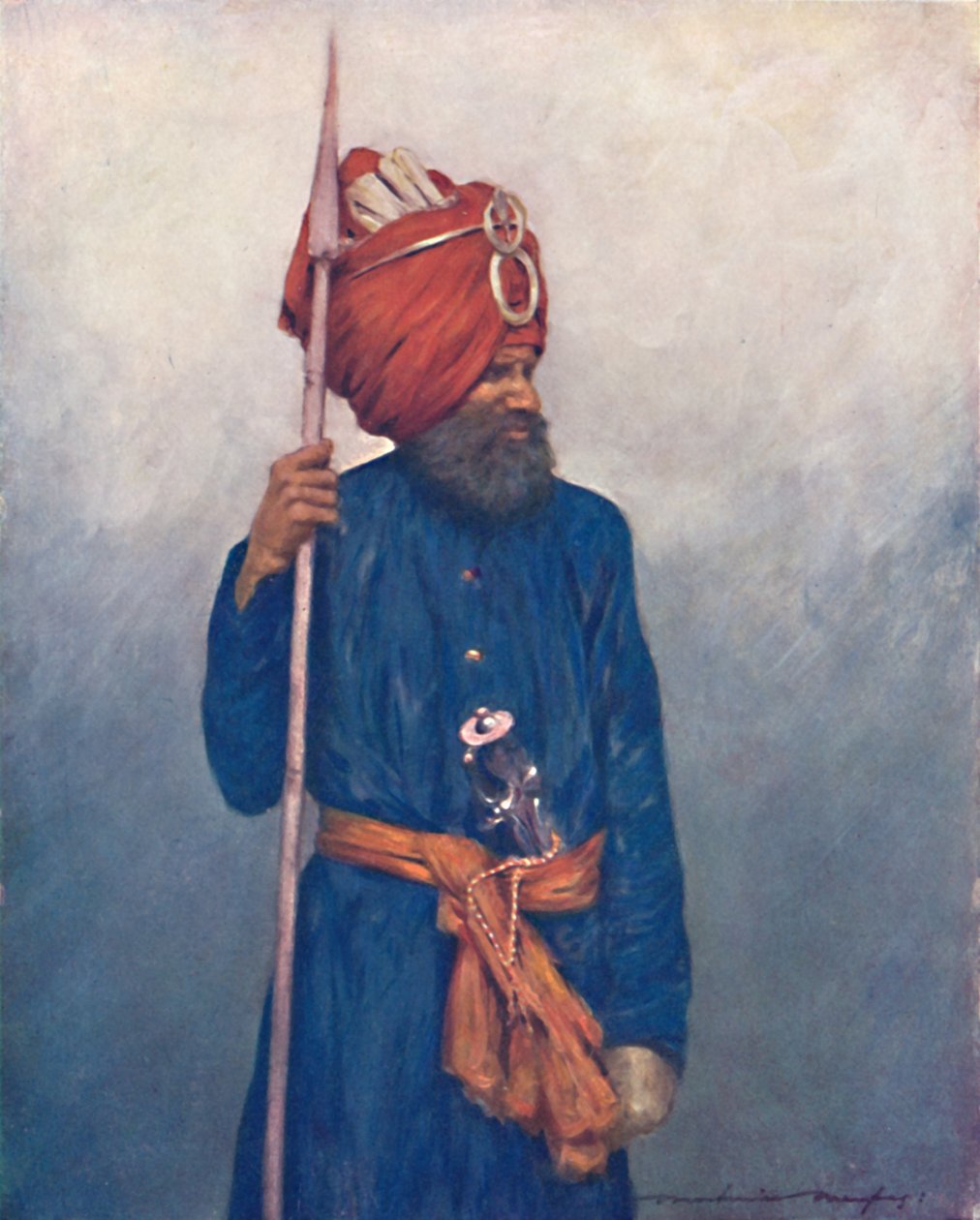 जींद से भाला वाहक, 1903 द्वारा मोर्टिमर लुडिंगटन मेनपेस