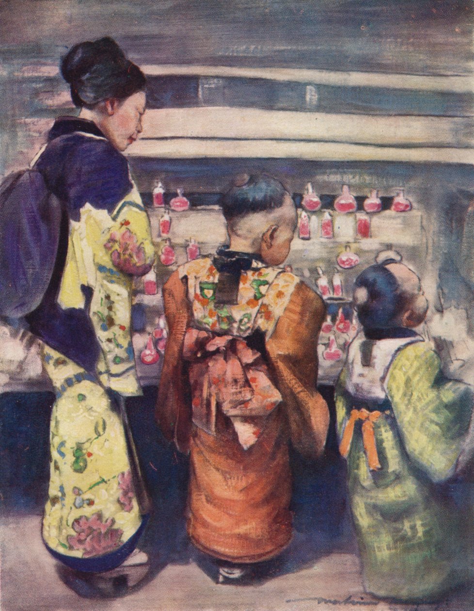 शुगर-वाटर स्टाल, c1887, 1901 द्वारा मोर्टिमर लुडिंगटन मेनपेस