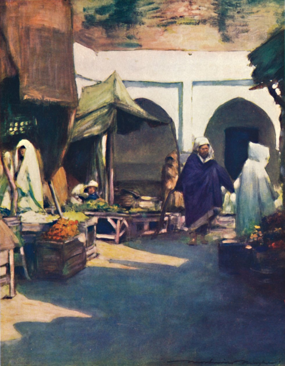 टैंगियर, 1903। द्वारा मोर्टिमर लुडिंगटन मेनपेस