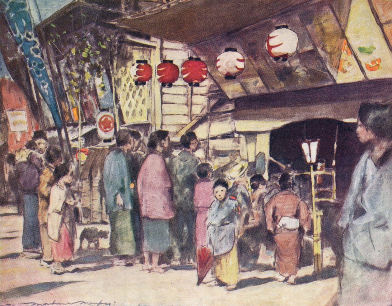 द बिल ऑफ द प्ले, c1887, 1901 द्वारा मोर्टिमर लुडिंगटन मेनपेस