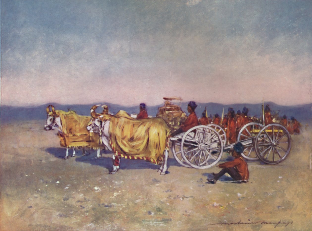 बड़ौदा की सोने और चांदी की तोपें, 1903 द्वारा मोर्टिमर लुडिंगटन मेनपेस