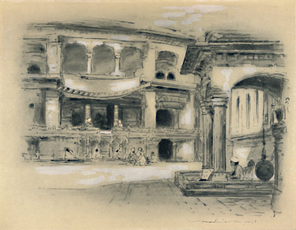 अमृतसर का शहर, 1903 द्वारा मोर्टिमर लुडिंगटन मेनपेस