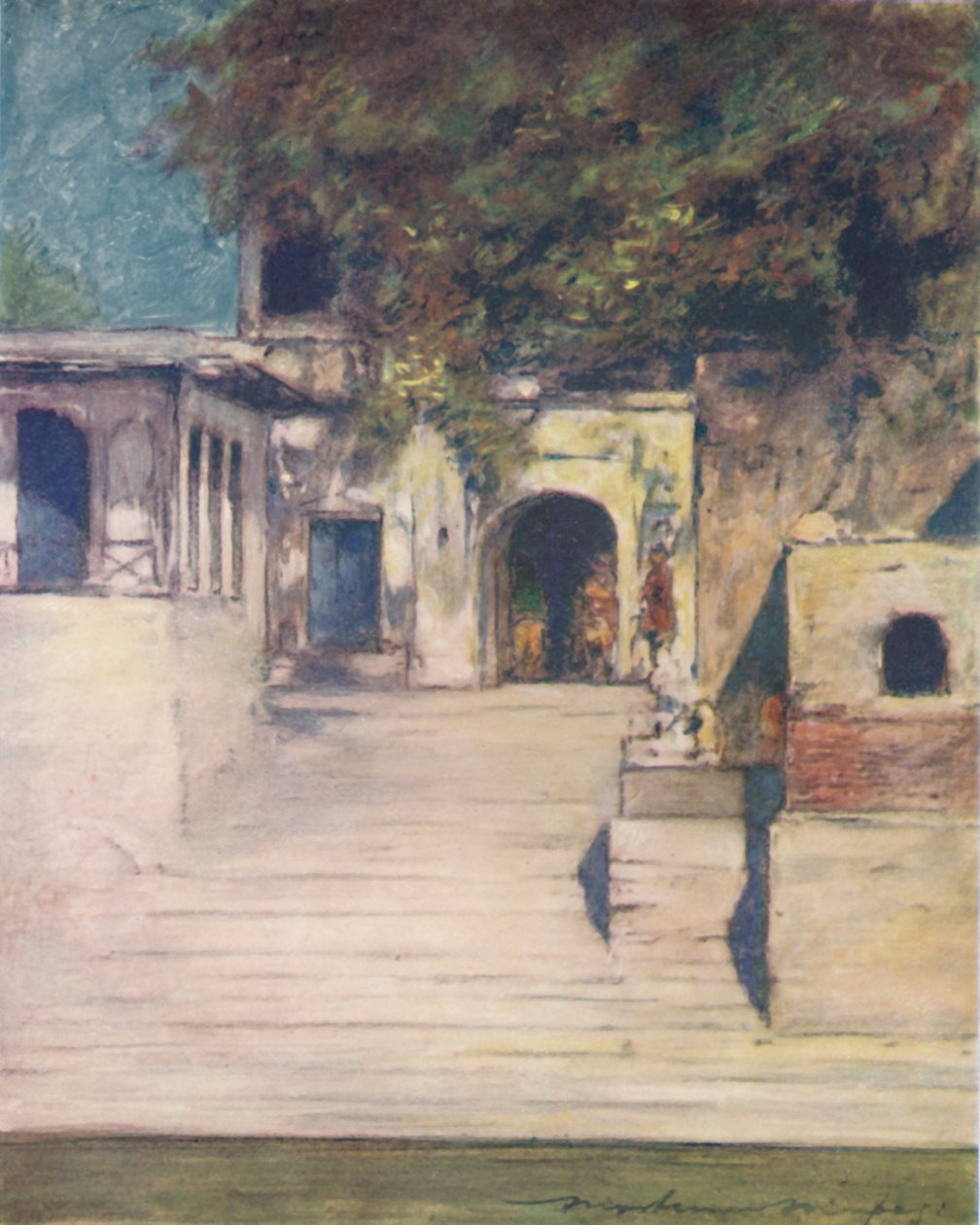 ए फेमस वेल, दिल्ली, 1905 द्वारा मोर्टिमर लुडिंगटन मेनप्स