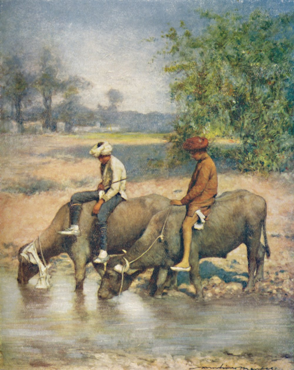 आराम के घंटे, 1905 द्वारा मोर्टिमर लुडिंगटन मेनप्स