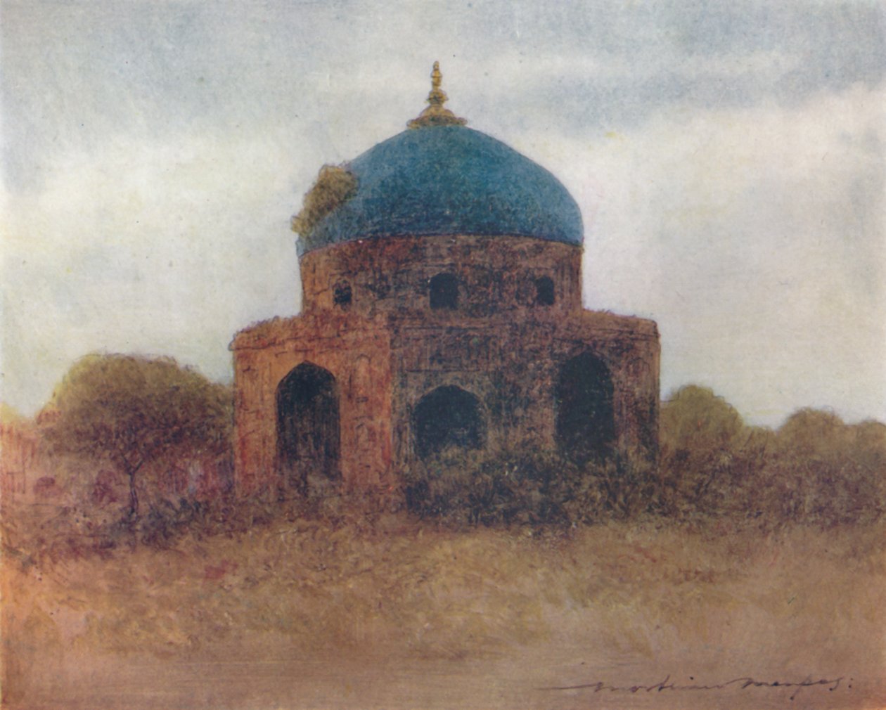 पोर्सिलेन डोम, 1905 द्वारा मोर्टिमर लुडिंगटन मेनप्स
