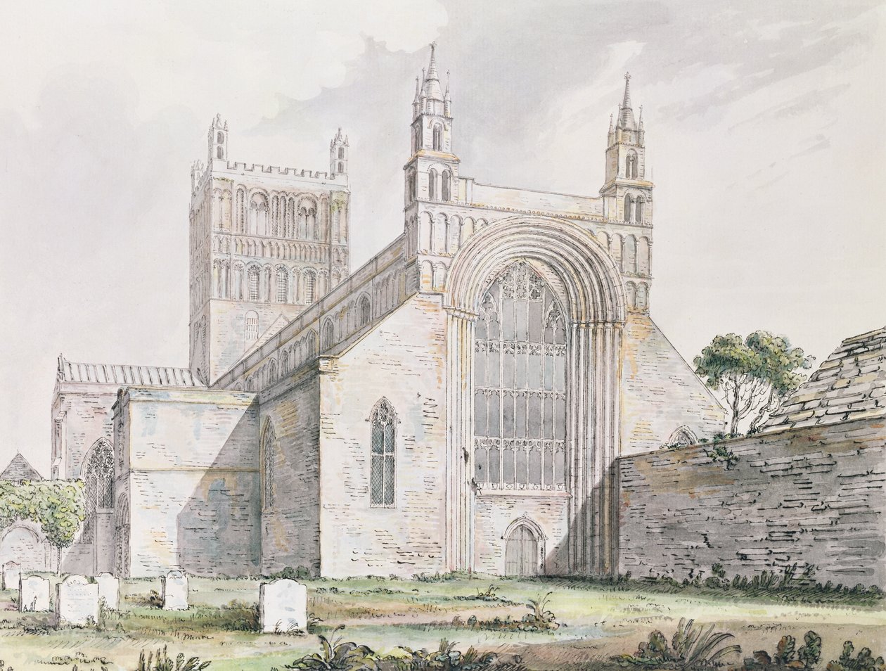 Tewkesbury चर्च, ग्लॉस्टरशायर द्वारा मूसा ग्रिफ़िथ