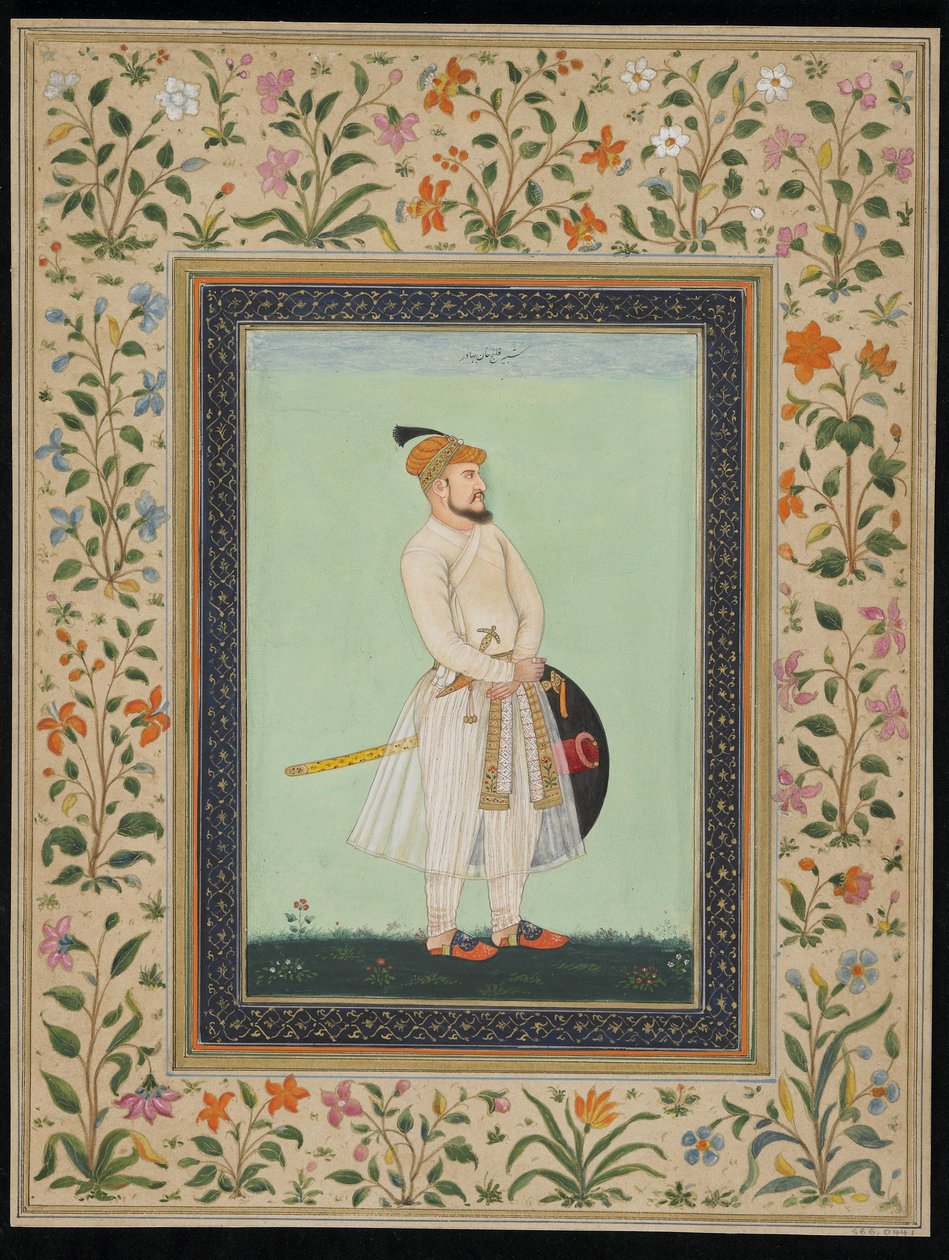 Kılıç Khan, अलग एल्बम फोलियो, c.1900 द्वारा मुगल स्कूल