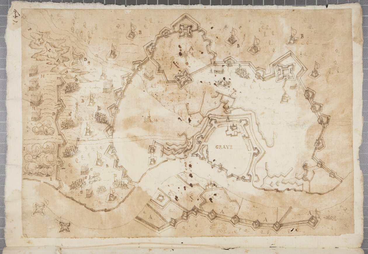 उरबिनो और अन्य के म्यूटियो ओड्डी द्वारा चित्र का पोर्टफोलियो, p119, c.1635-40 द्वारा मुजियो ओड्डी