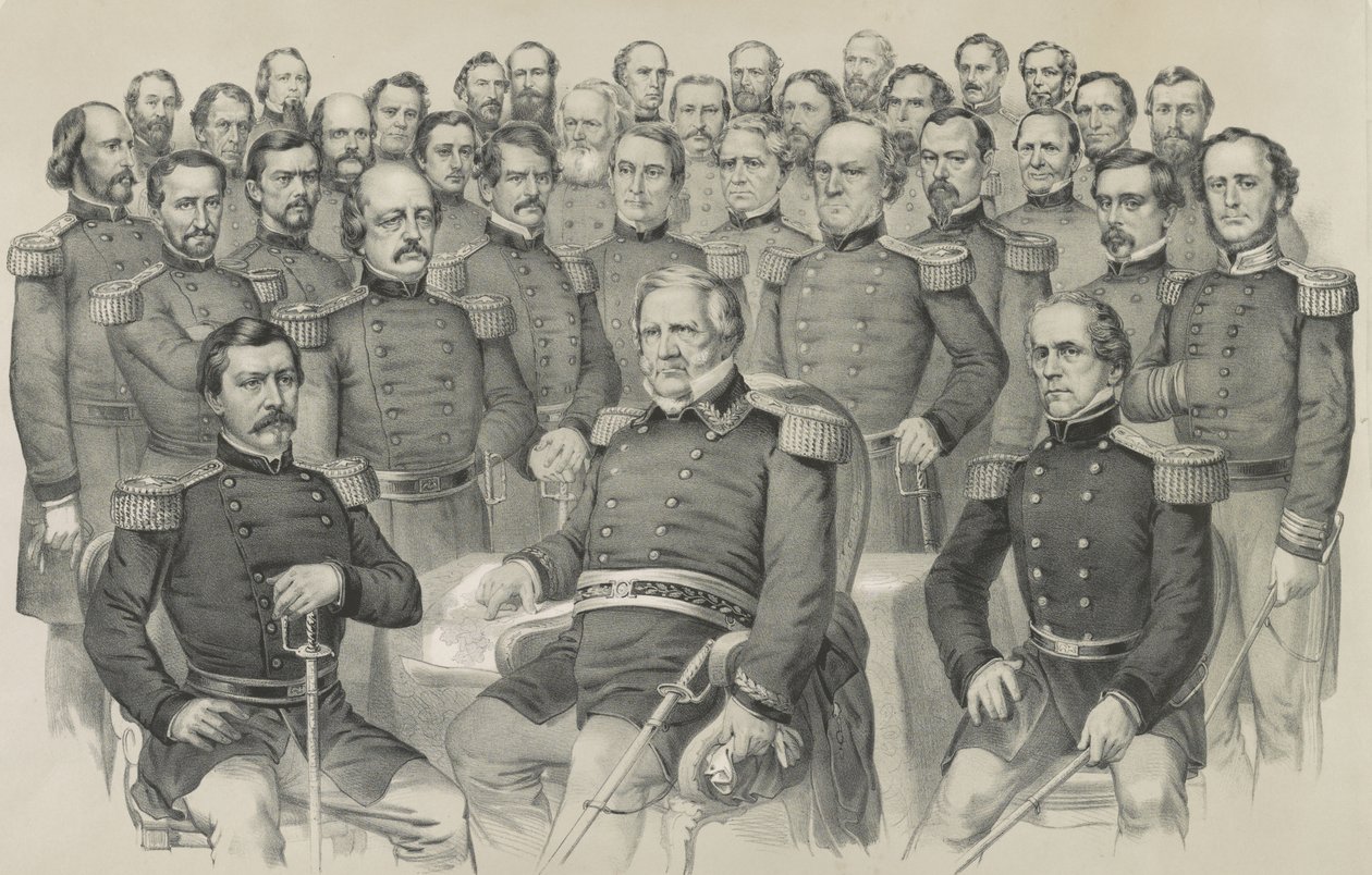 संघ के चैंपियन, 1861 द्वारा नथानिएल करियर