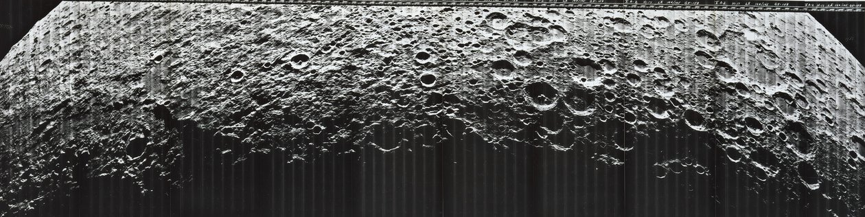 चंद्र पैनोरमा #158, 1967। द्वारा नासा छवियाँ