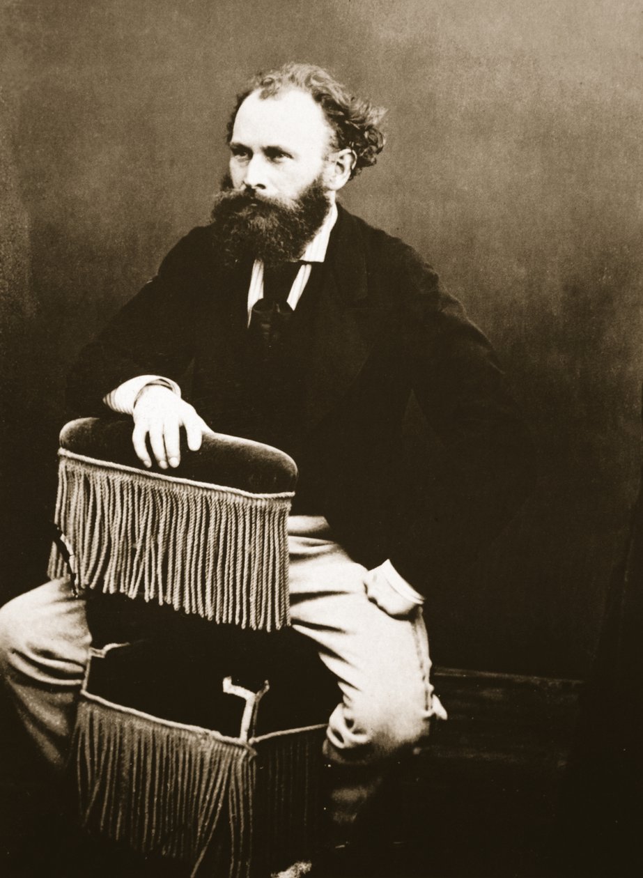 एडवर्ड मानेट, 1865 (फोटोचेंग्रेविंग) द्वारा नादर