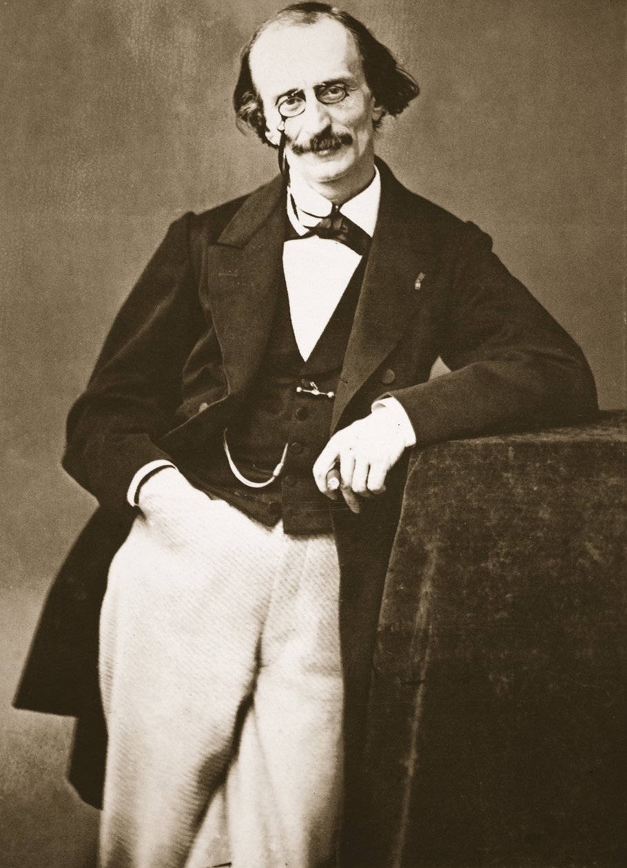 जैक्स ऑफ़ेनबैच, 1865 (फोटोन्ग्रेविंग) द्वारा नादर