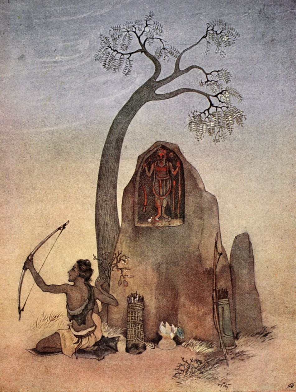 Ekalavya, 1913.   द्वारा नंदलाल बोस