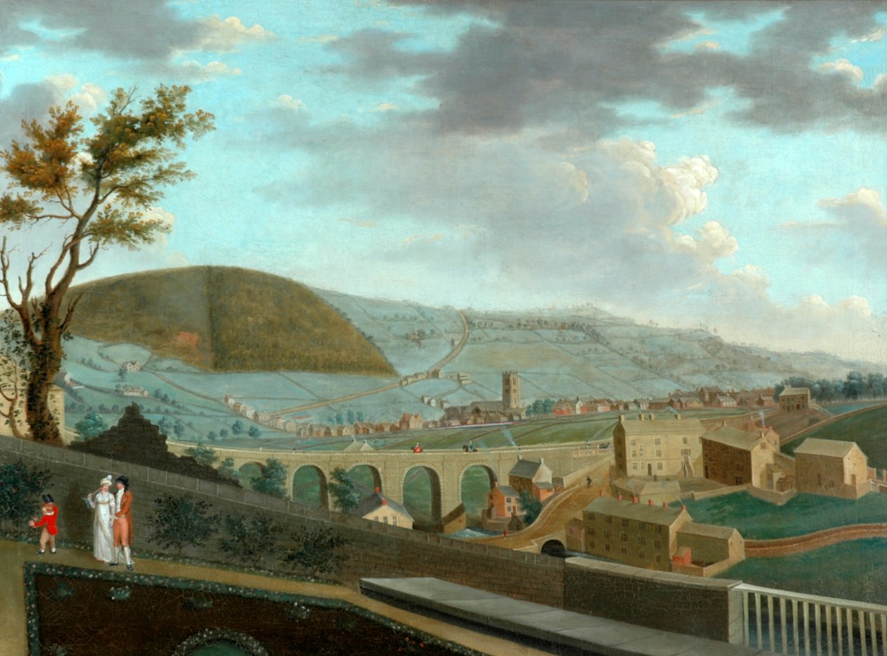 हैलिफ़ैक्स का उत्तर-पश्चिम दृश्य, c.1810 द्वारा नाथन थियोडोर फील्डिंग