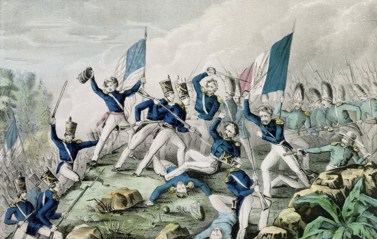 1847 के सेरो गॉर्डो की ऊंचाई पर तूफान द्वारा नथानिएल करियर