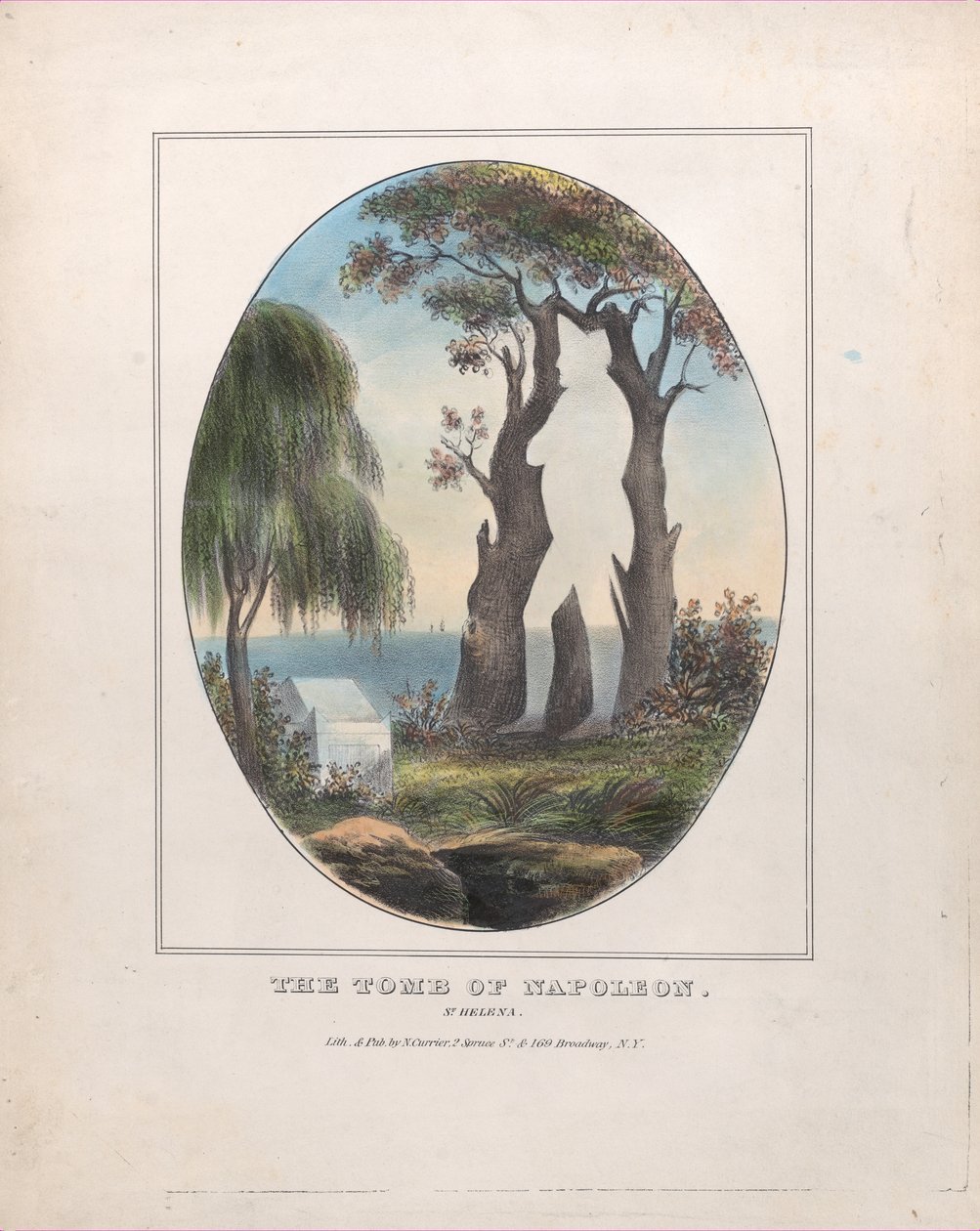 नेपोलियन का मकबरा, 1833-88।, 1833-88। द्वारा नथानिएल करियर