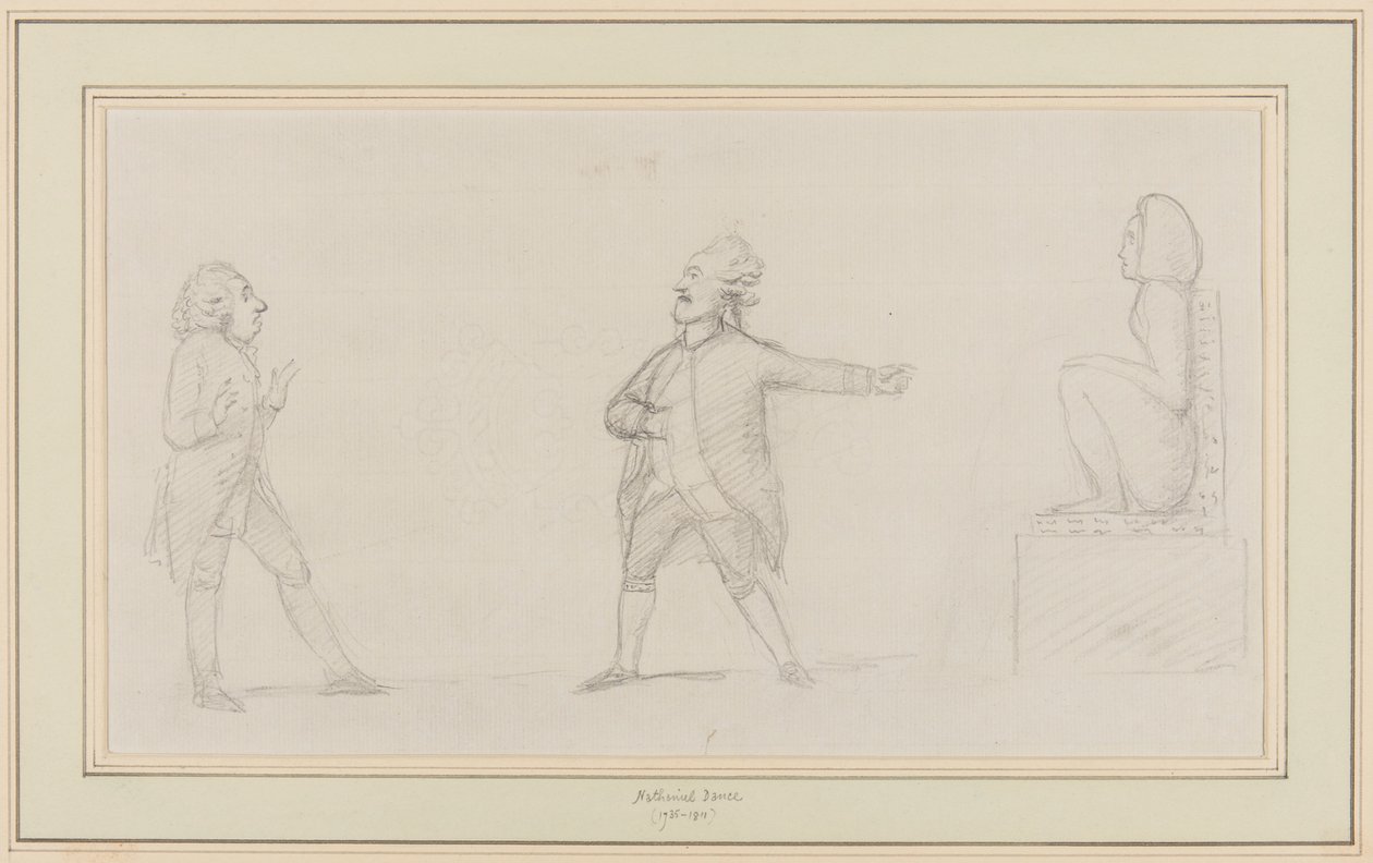 एक पुरातनपंथी, c.1790 द्वारा नथानिएल डांस हॉलैंड