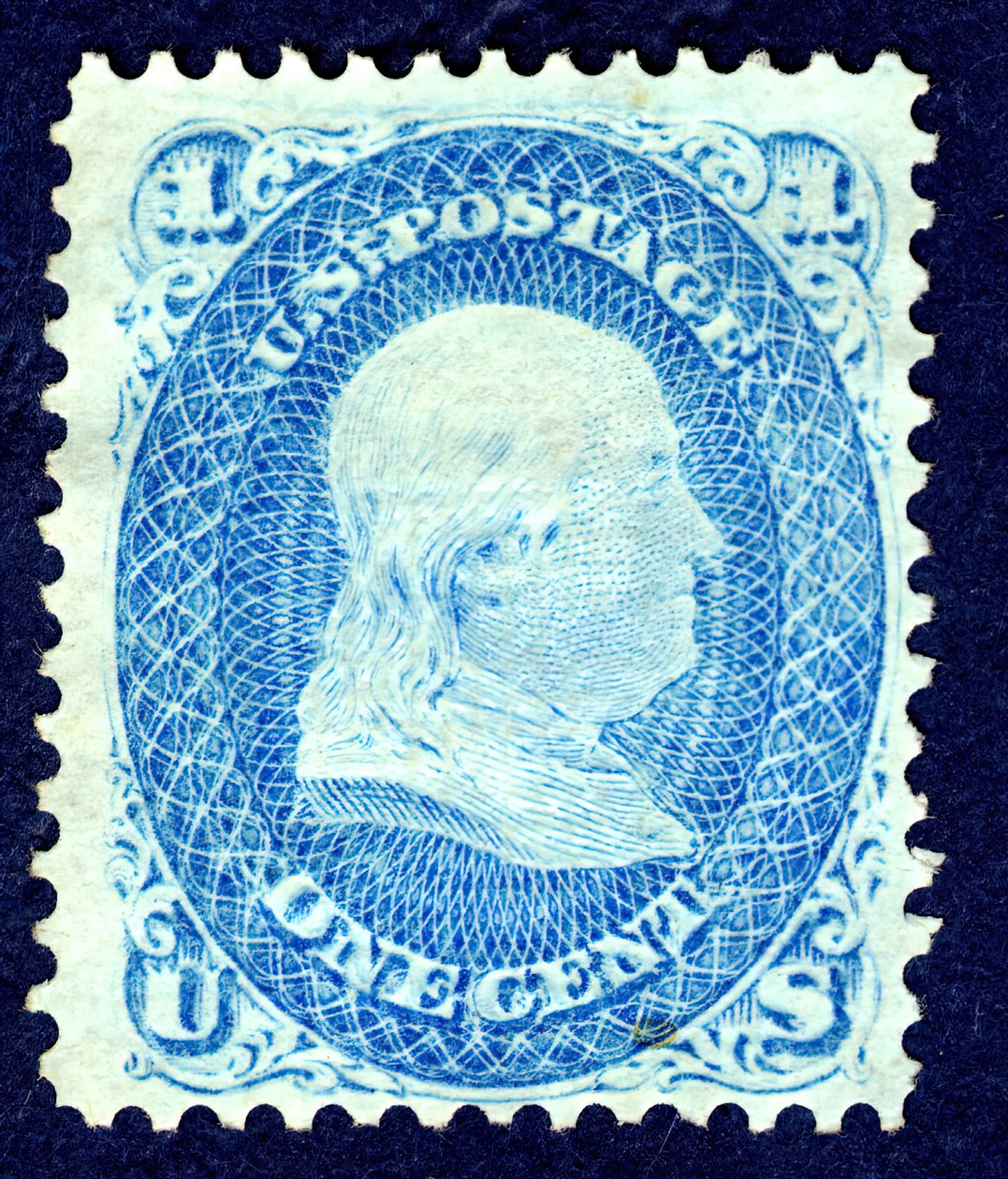 1 सी फ्रैंकलिन एफ ग्रिल सिंगल, 1867। द्वारा नेशनल बैंक नोट कंपनी