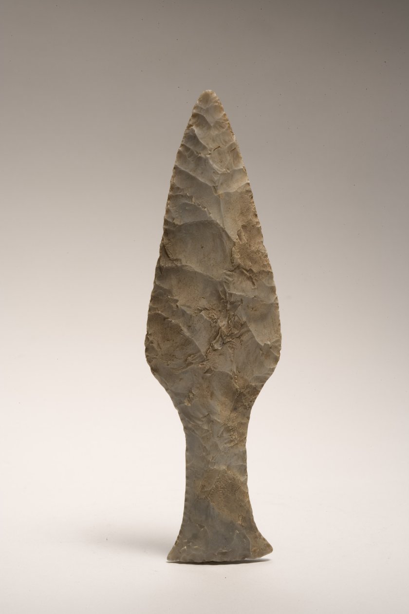 डेनमार्क से, खंजर, c.4000-3000 ईसा पूर्व (चकमक पत्थर) द्वारा निओलिथिक